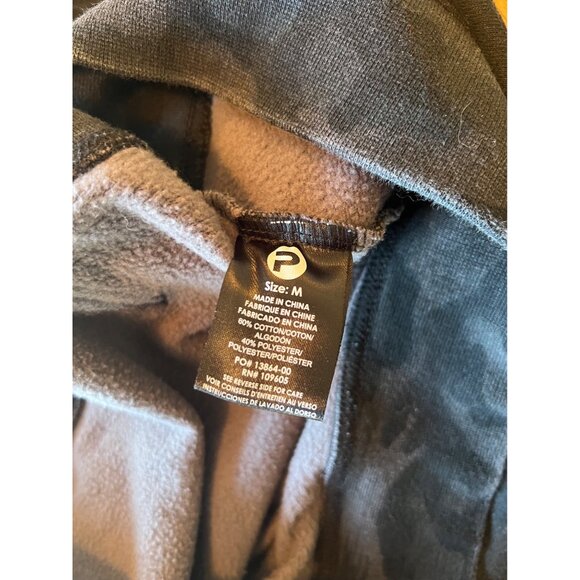 Pelagic Grey & Black Camo Long Sleeve Youth Hoodie Size Medium - Picture 7 of 9